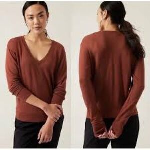 Athleta SUNRISE V-NECK SWEATSHIRT Sweater Fall
